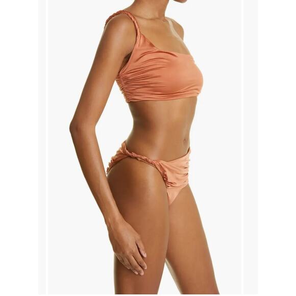 Isa Boulder One-Piece Swimsuit One Shoulder In Spice Size S NWT - Picture 3 of 11